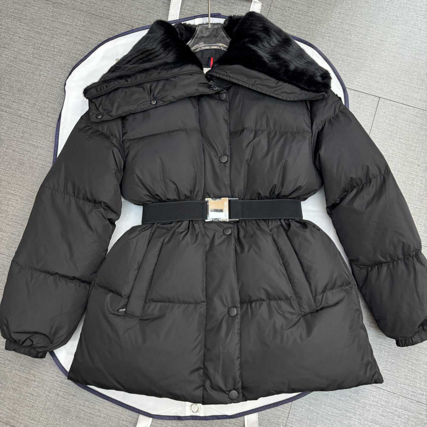 Moncler Bruneaux Long Down Jacket - EUR FASHION