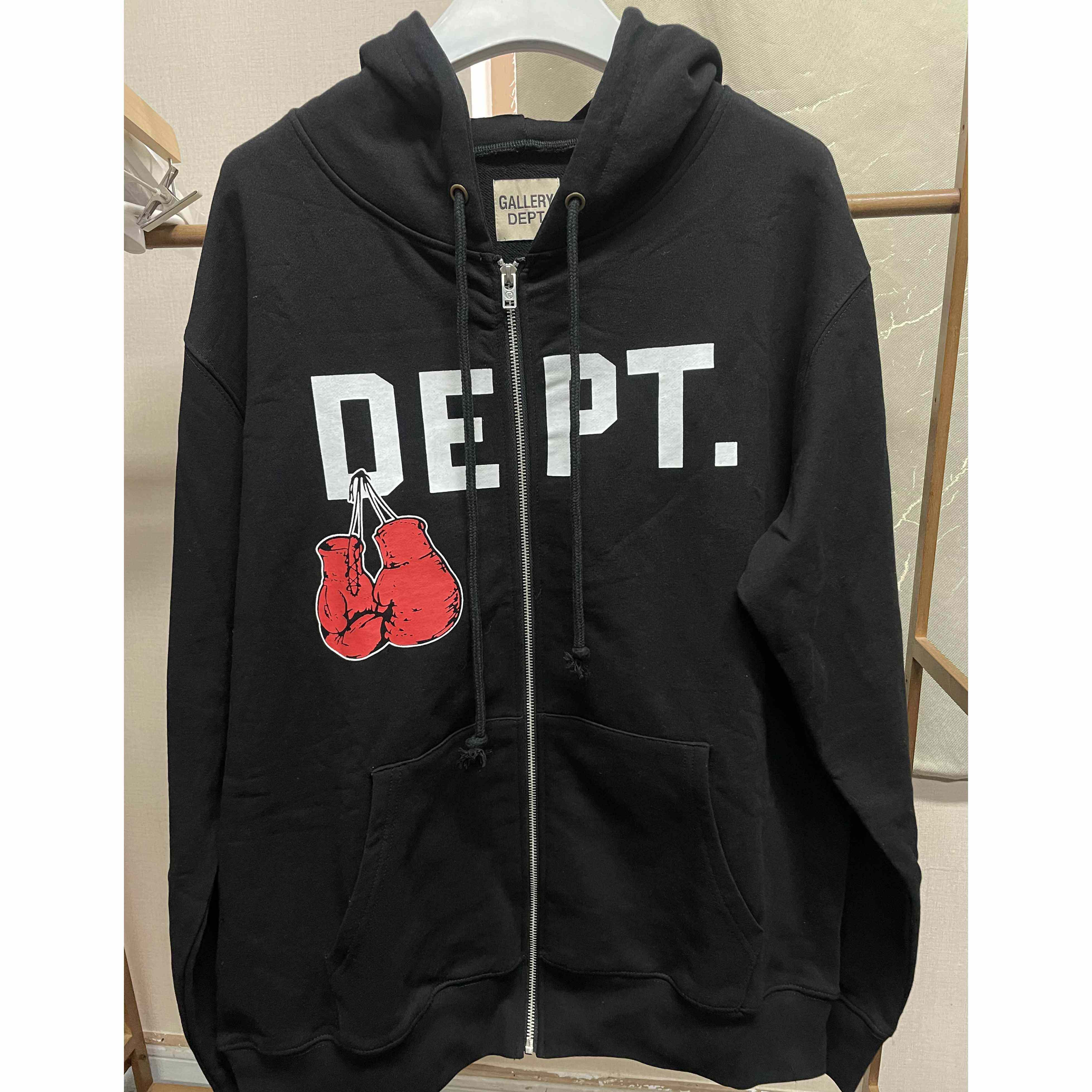 Gallery Dept. Boxing Merch Zip Hoodie - EUR FASHION