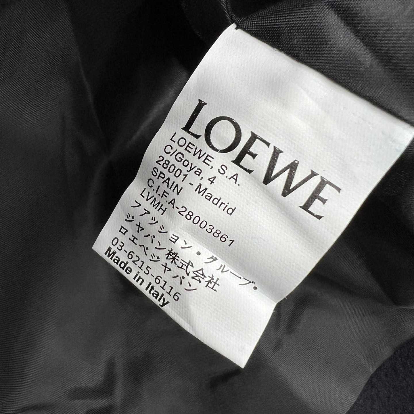 Loewe Pebble Peacoat In Wool - EUR FASHION