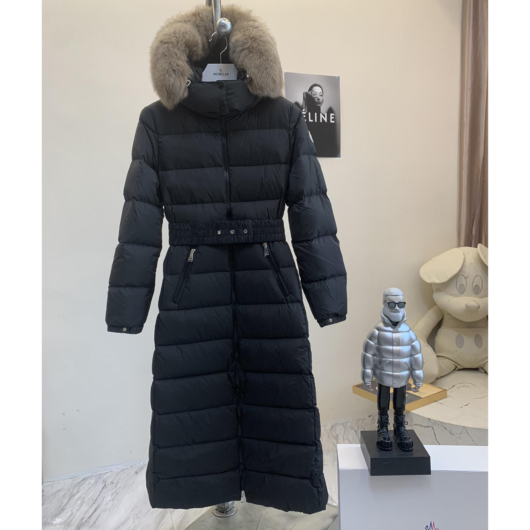 Moncler Leersie Long Down Jacket - EUR FASHION