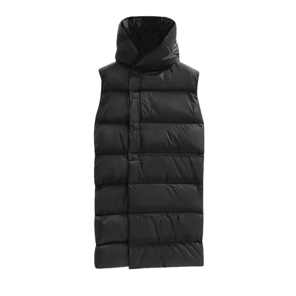 Rick Owens Women's Black Liner Down Jacket - EUR FASHION