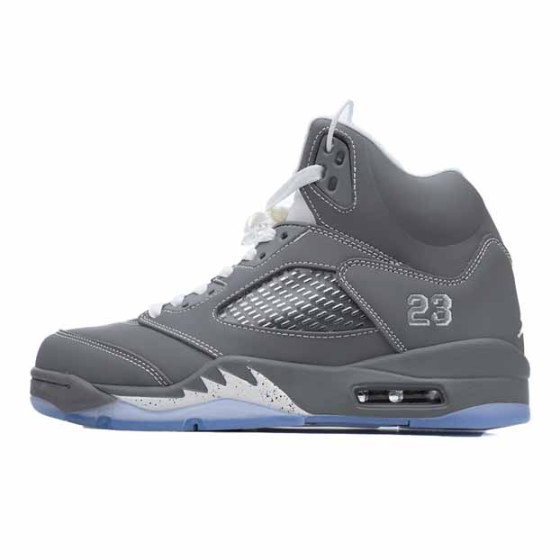 Air Jordan 5 Retro 'Wolf Grey' Sneakers     136027-005  - EUR FASHION