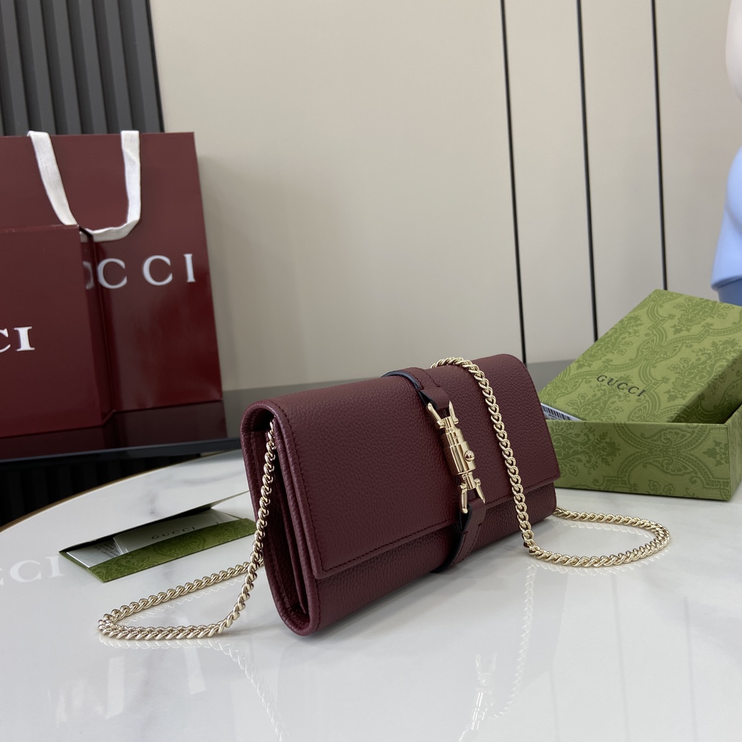 Gucci Jackie 1961 Chain Wallet - EUR FASHION