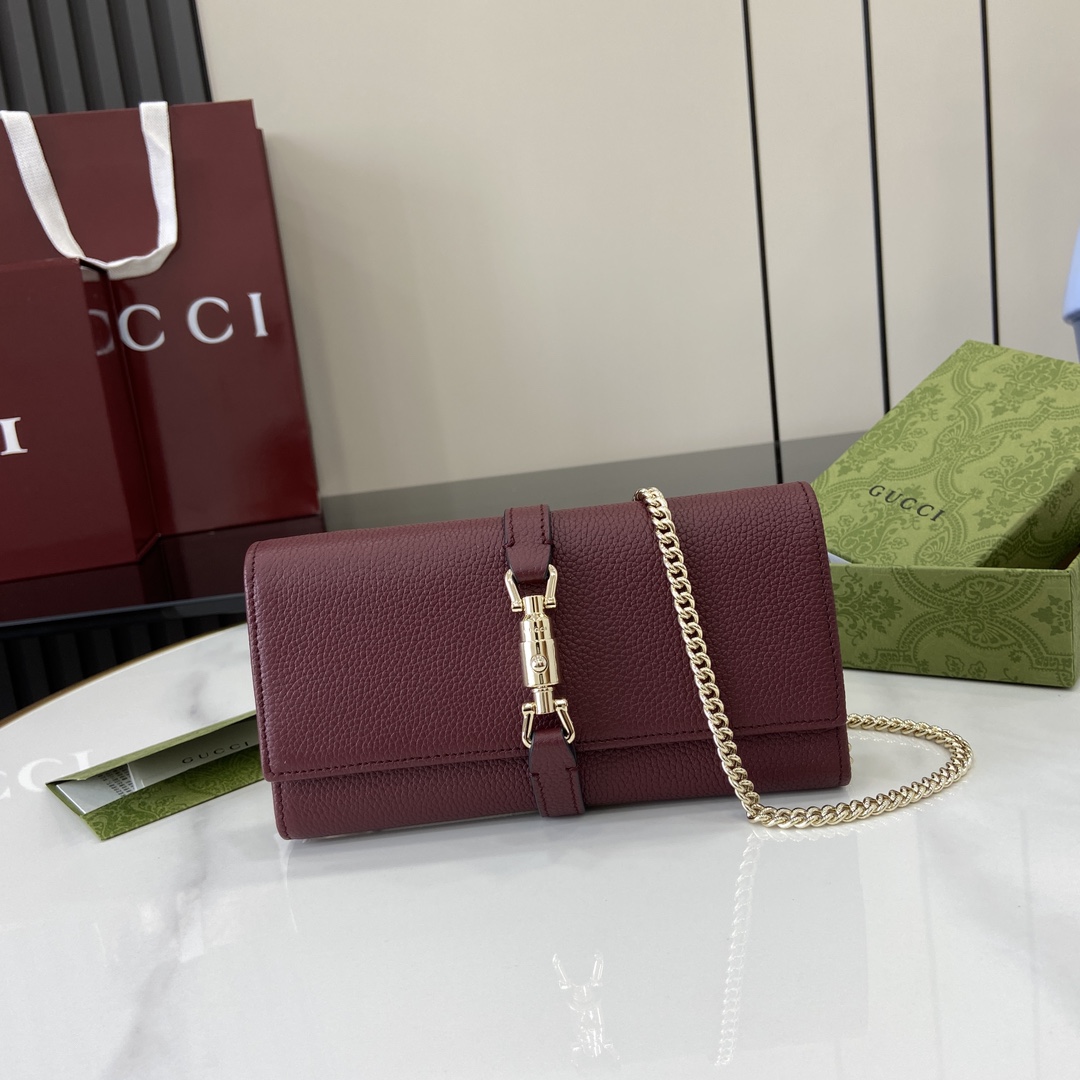 Gucci Jackie 1961 Chain Wallet - EUR FASHION