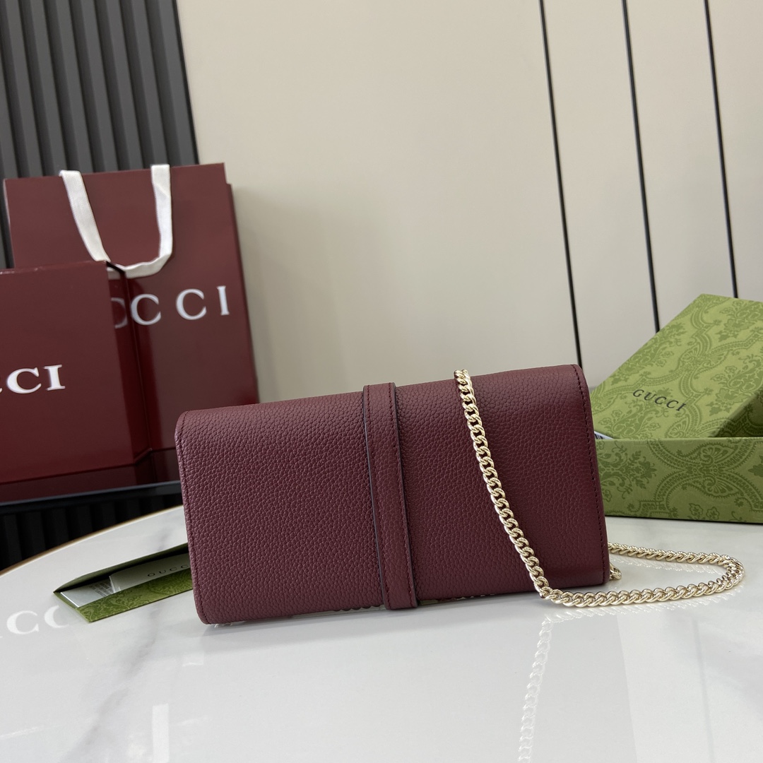 Gucci Jackie 1961 Chain Wallet - EUR FASHION