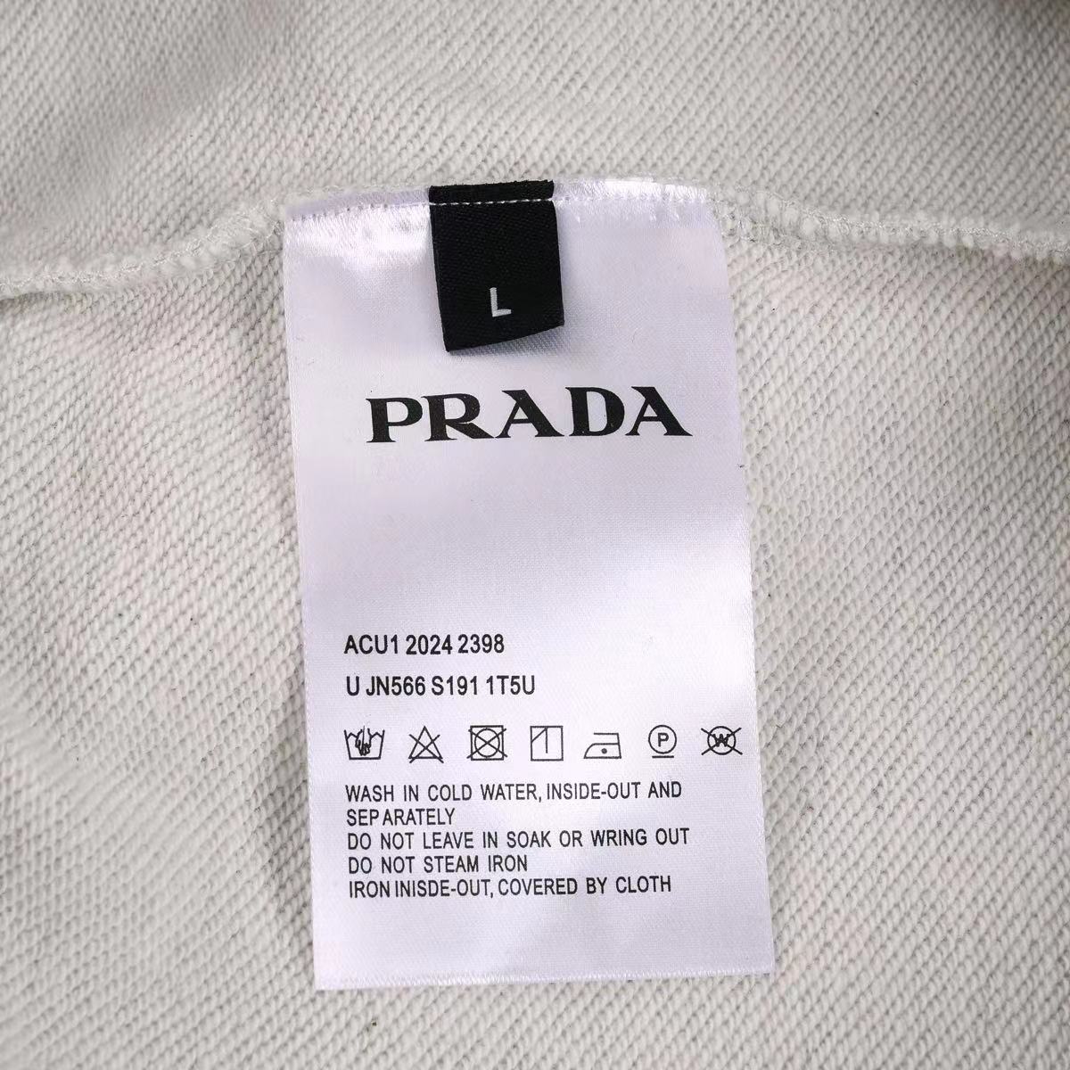 Prada Cotton Sweatshirt  - EUR FASHION