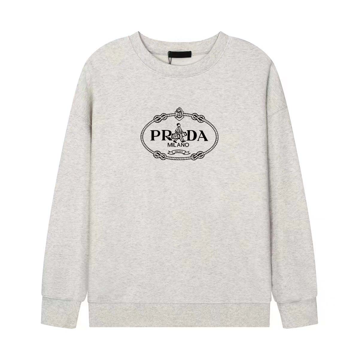 Prada Cotton Sweatshirt  - EUR FASHION