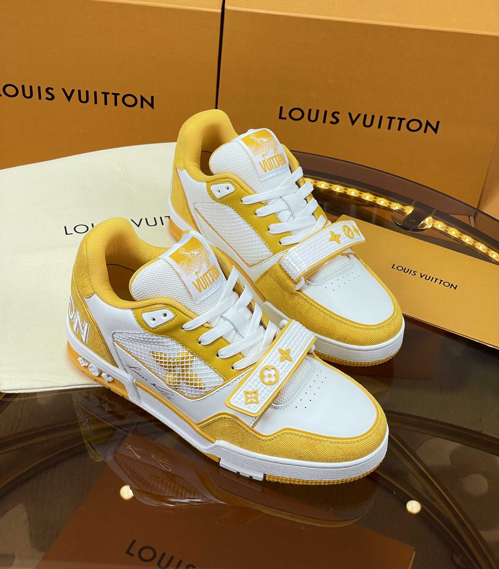 Louis Vuitton LV Trainer Sneaker     - EUR FASHION