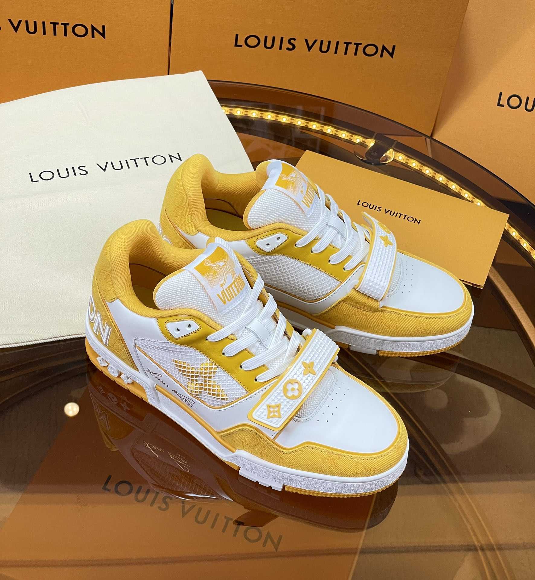 Louis Vuitton LV Trainer Sneaker     - EUR FASHION