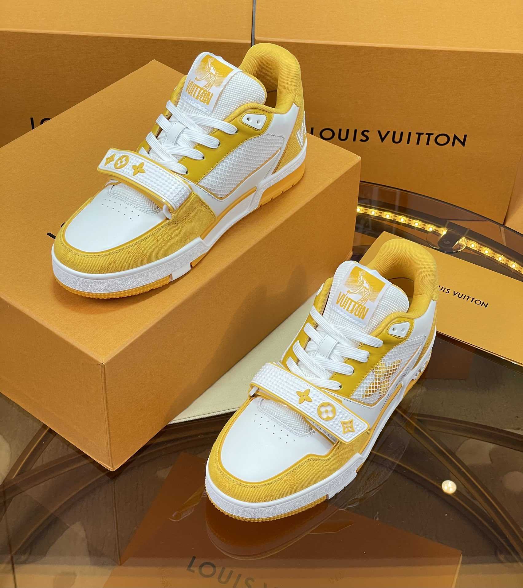 Louis Vuitton LV Trainer Sneaker     - EUR FASHION