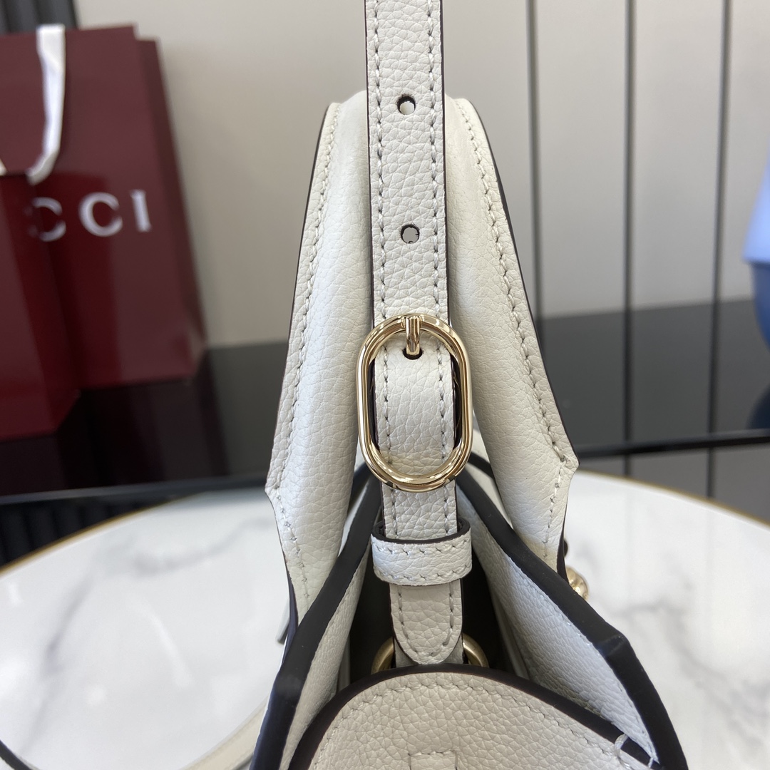 Gucci Small Tote Bag With Hook Closure - EUR FASHION