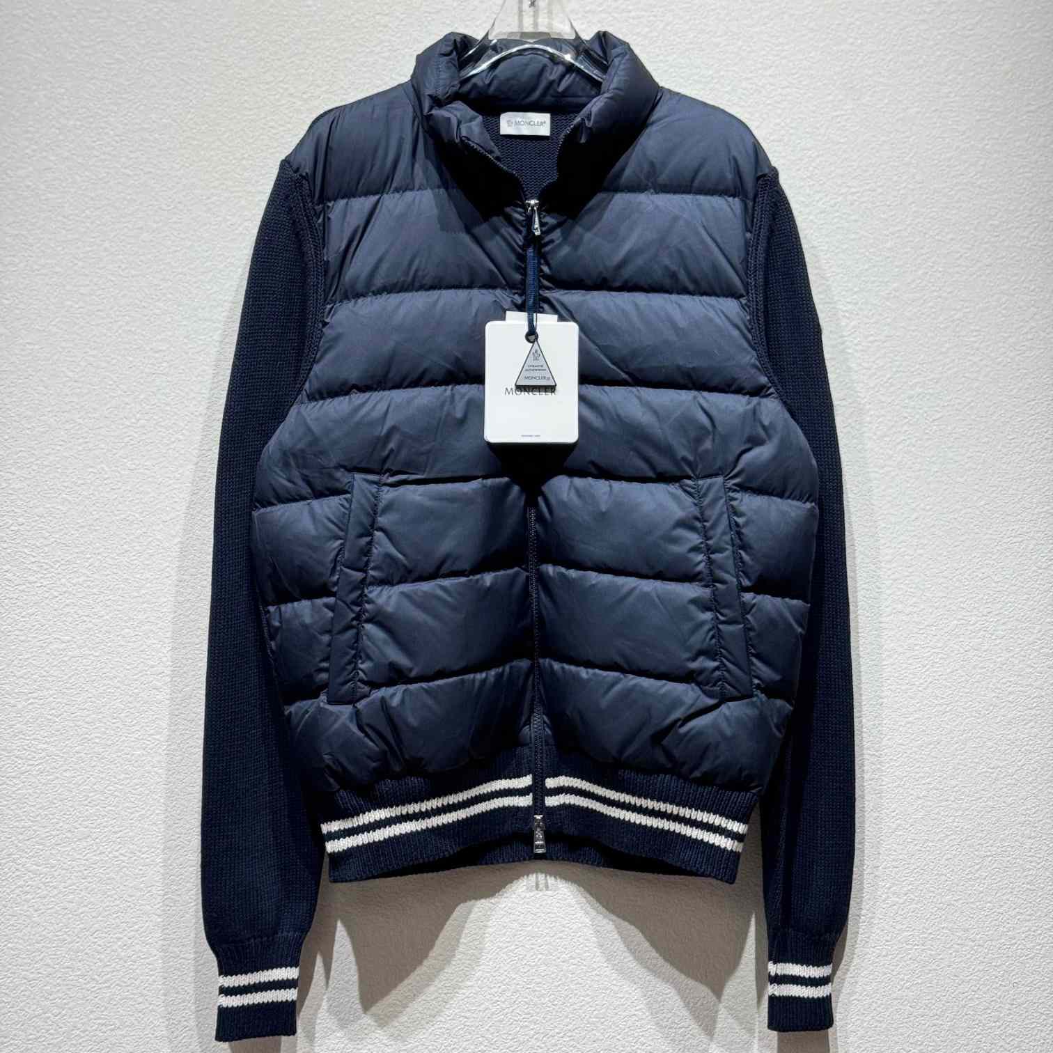 Moncler Padded Cotton Cardigan - EUR FASHION