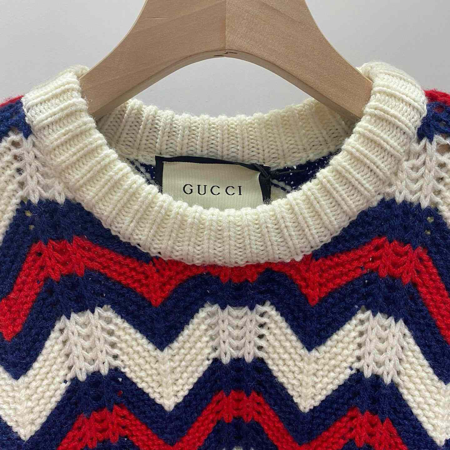 Gucci Chevron Knit Jumper - EUR FASHION