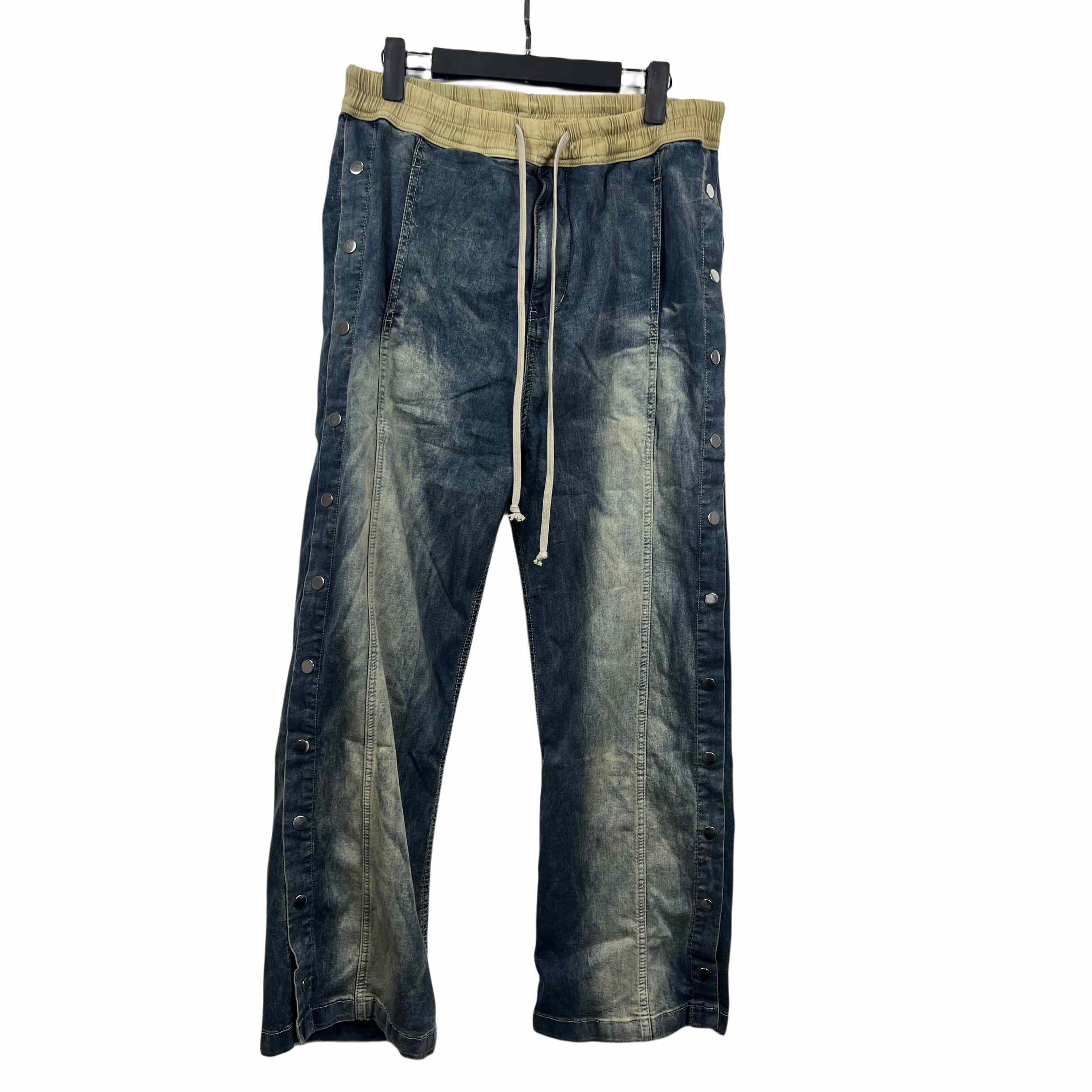 Rick Owens DRKSHDW Denim Hustler Pusher Pants - EUR FASHION