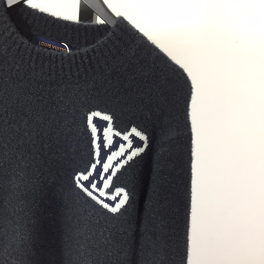 Louis Vuitton Wool Blend Crewneck  1AF335 - EUR FASHION