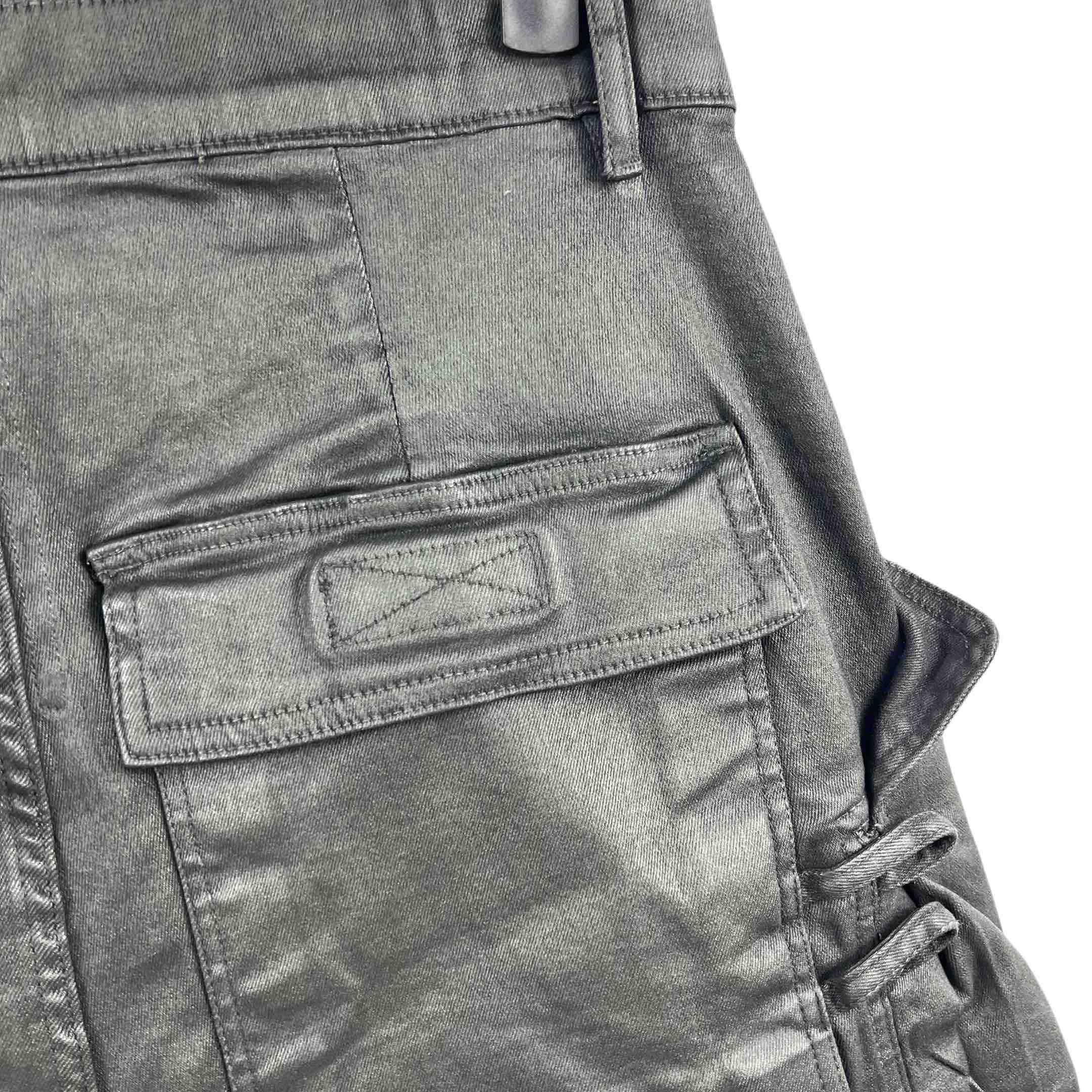 Rick Owens 'stefan' Denim Cargo Shorts - EUR FASHION