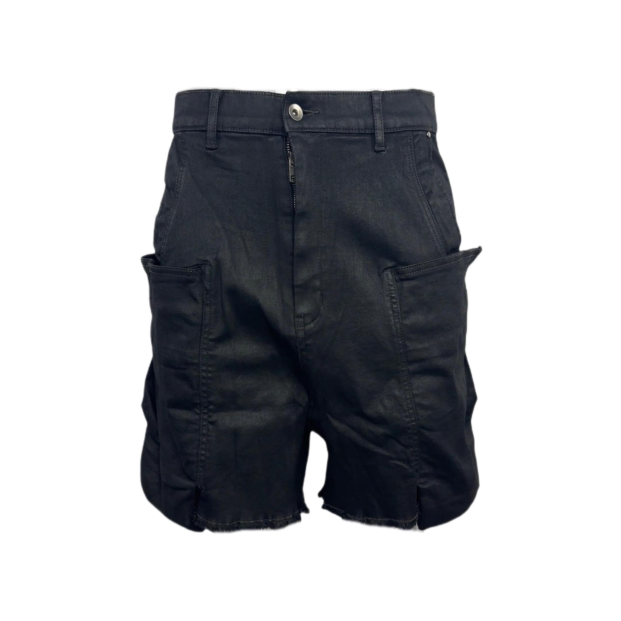 Rick Owens 'stefan' Denim Cargo Shorts - EUR FASHION