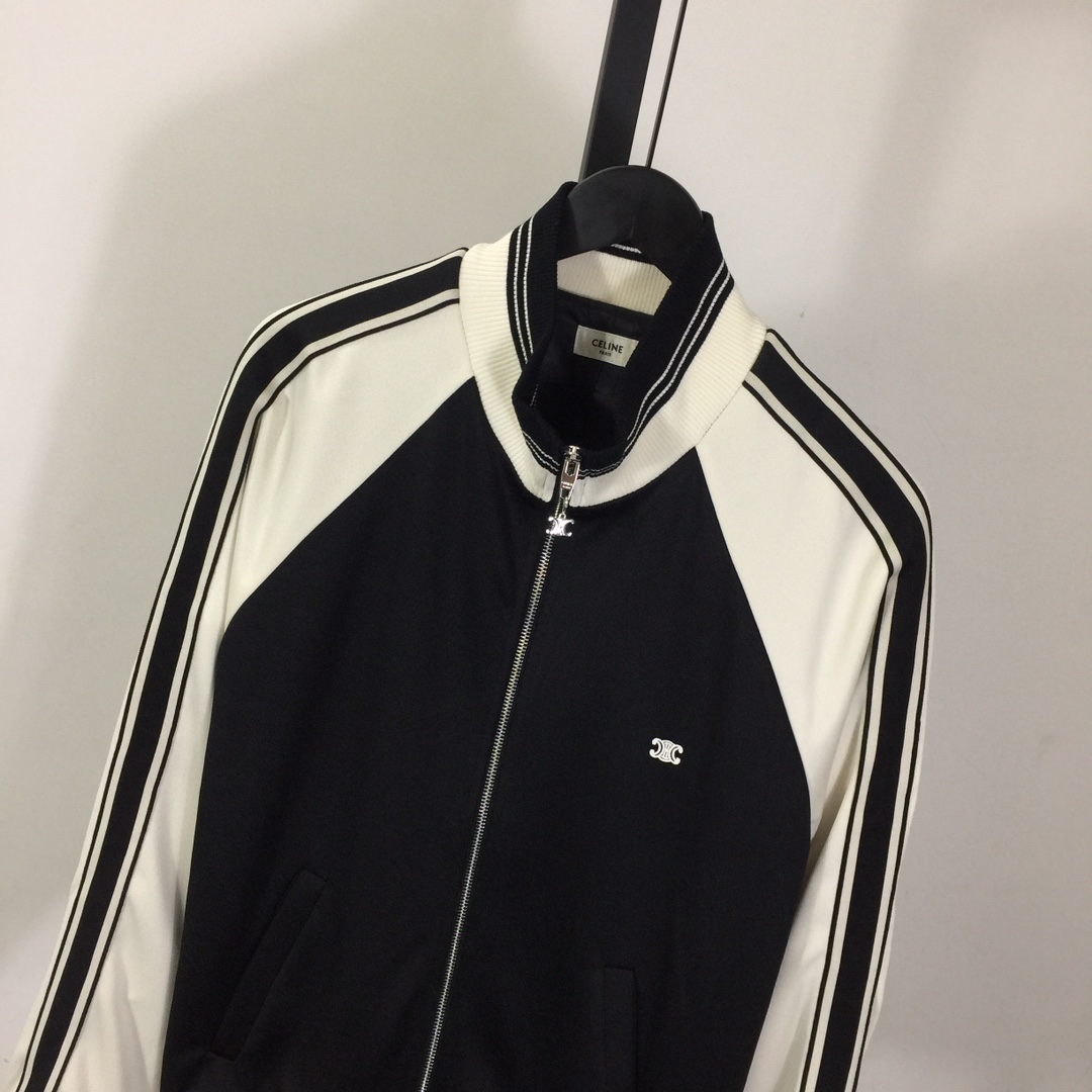 Celine Tracksuit Jacket In Double Face Jersey - EUR FASHION