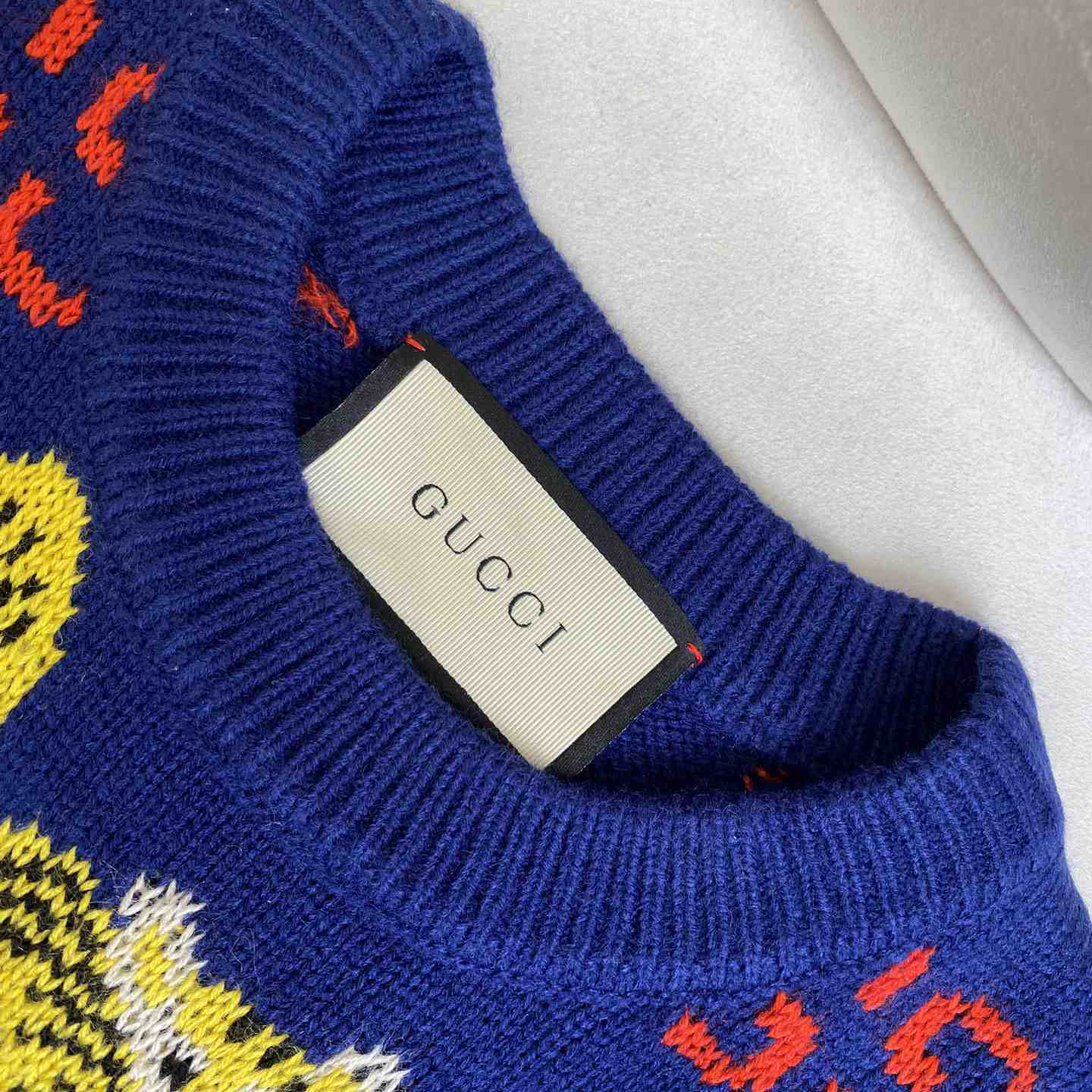 Gucci Freya Hartas Gg Animal Wool Sweater - EUR FASHION