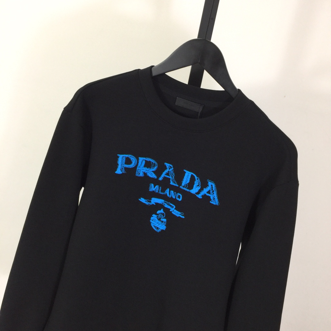 Prada Cotton Sweatshirt - EUR FASHION