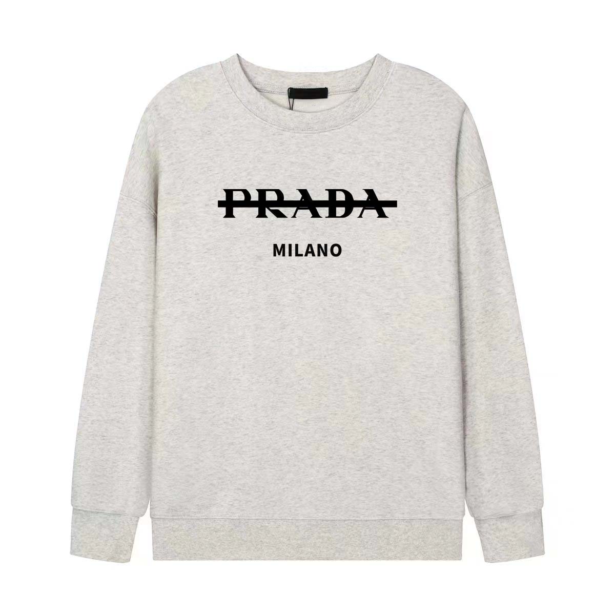 Prada Cotton Sweatshirt  - EUR FASHION