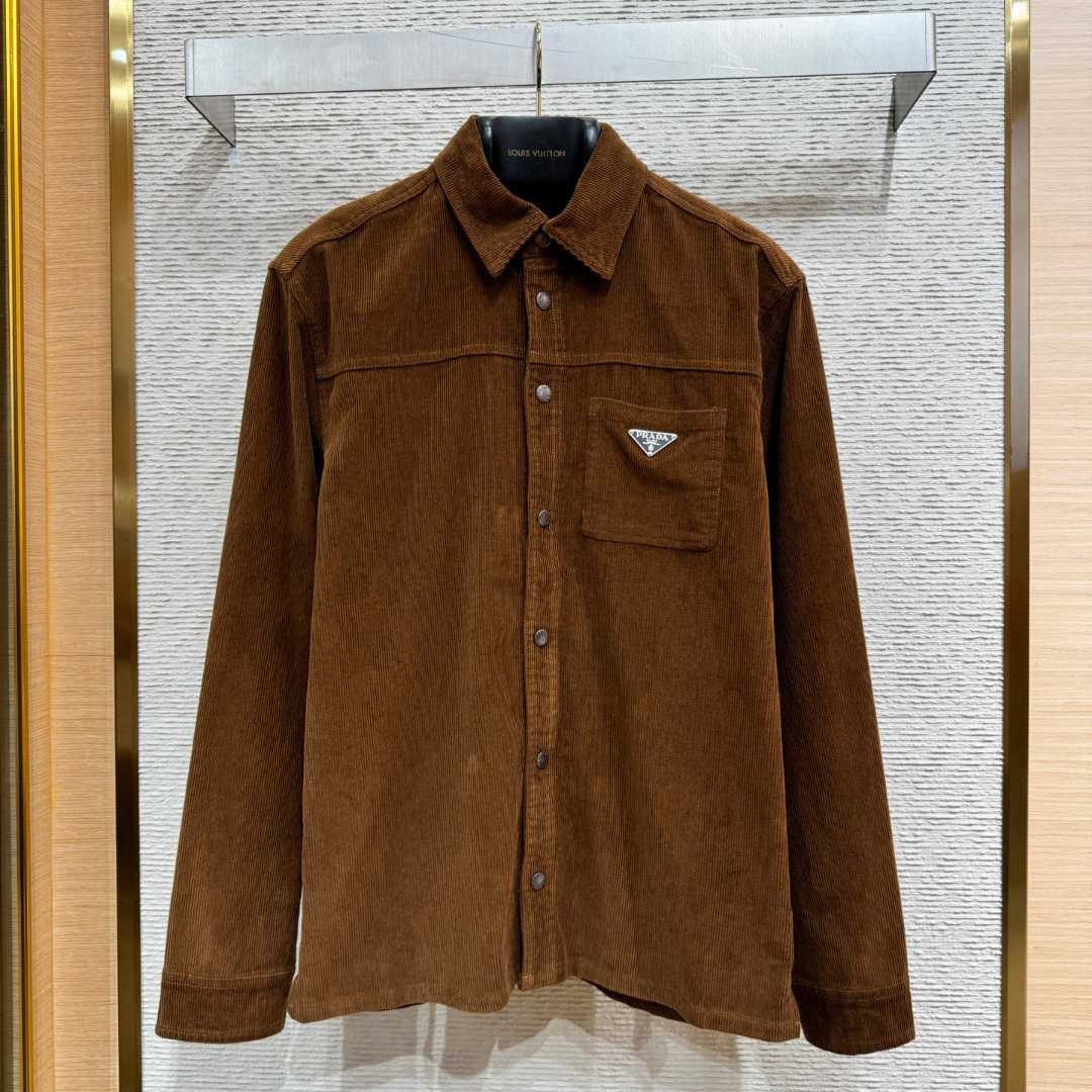 Prada Corduroy Shirt - EUR FASHION