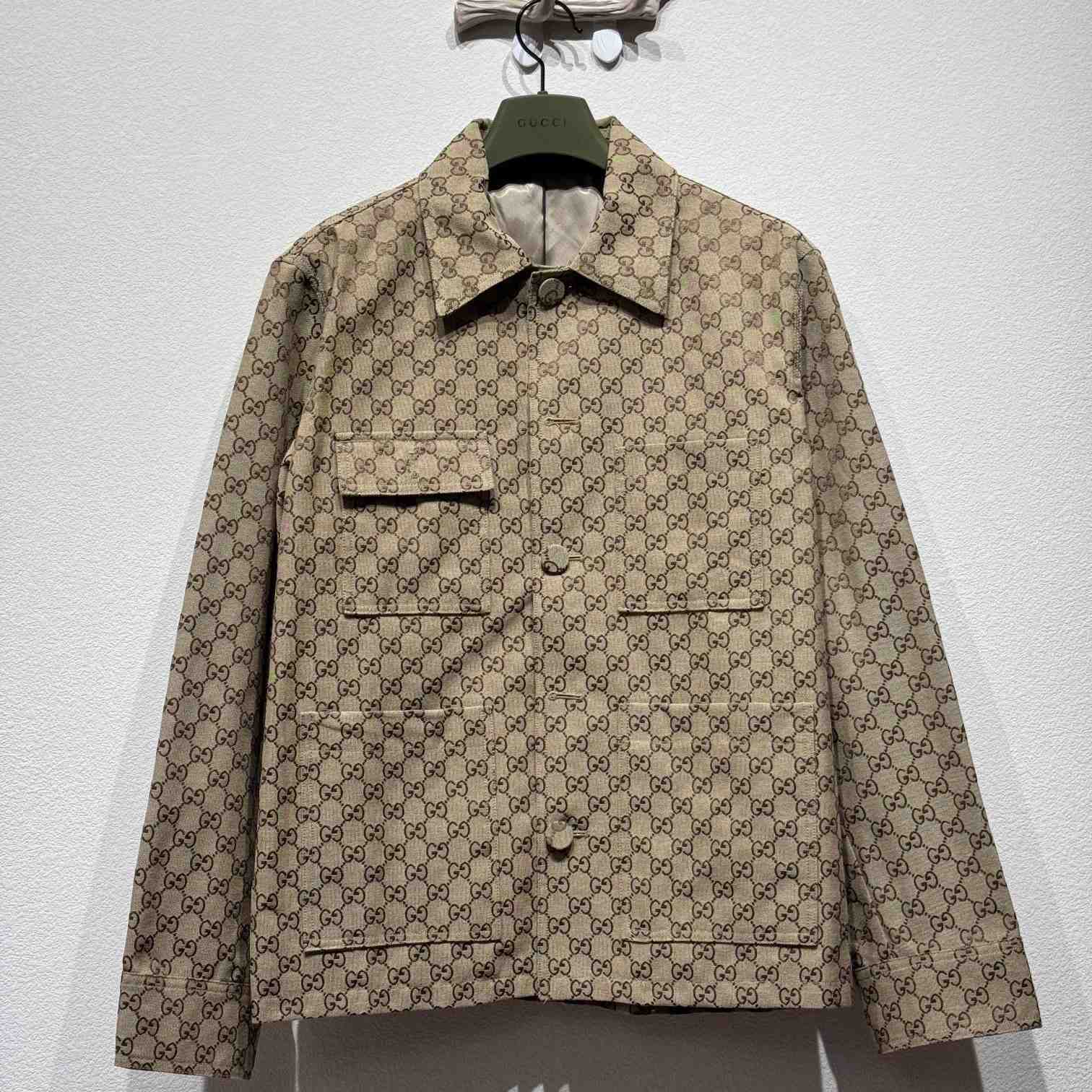 Gucci GG Mixed Cotton Jacket - EUR FASHION