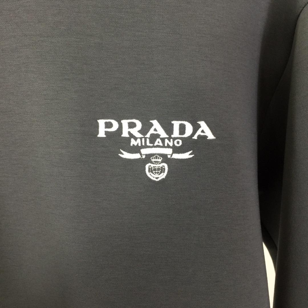 Prada Cotton Sweatshirt - EUR FASHION