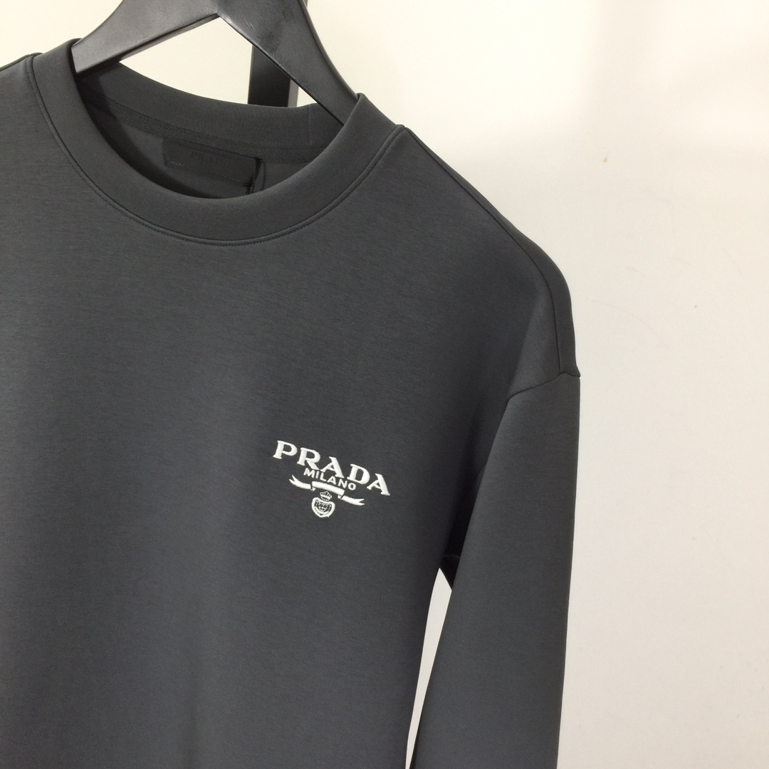 Prada Cotton Sweatshirt - EUR FASHION