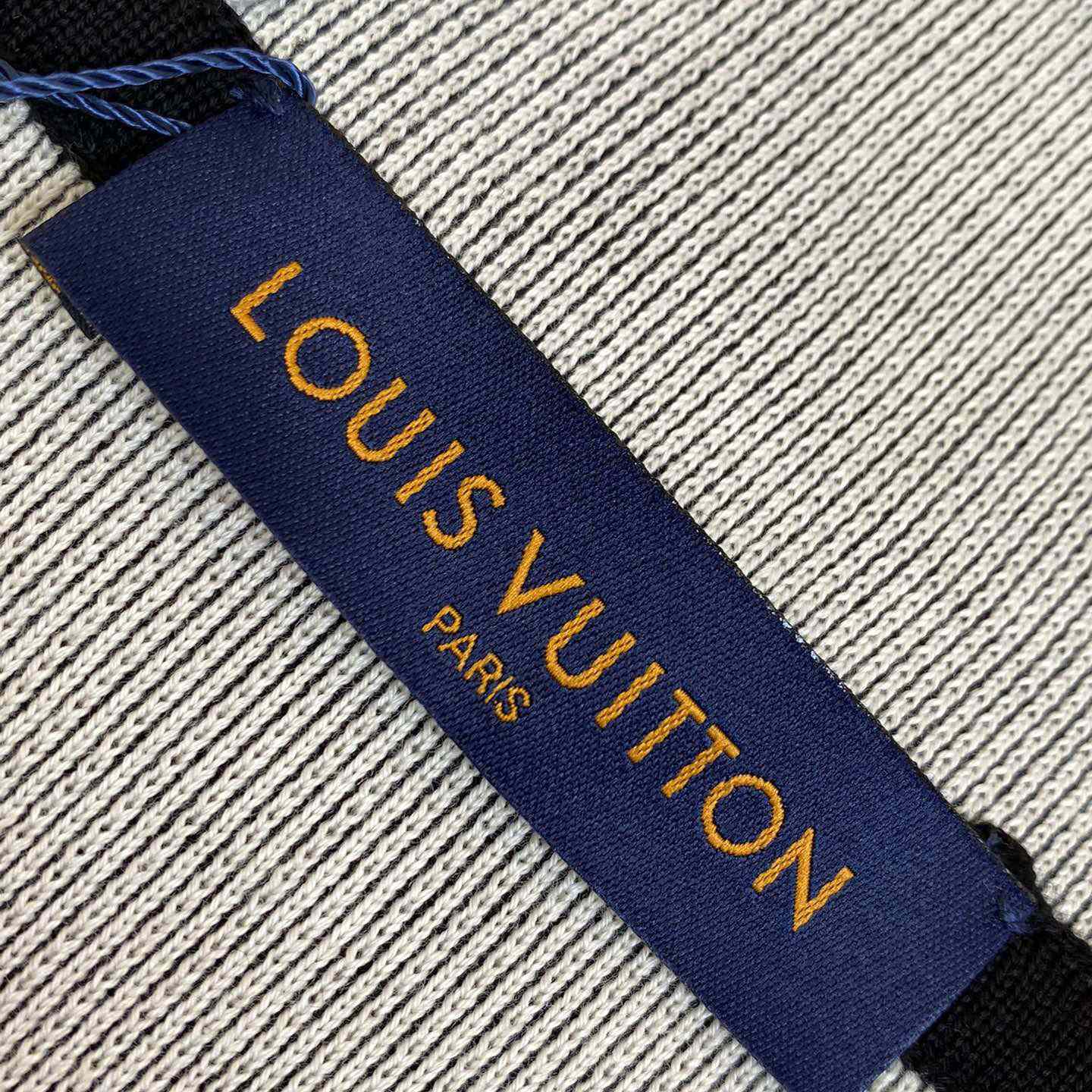 Louis Vuitton Graphic Intarsia Zipped Cotton Hoodie   1AFXKW - EUR FASHION