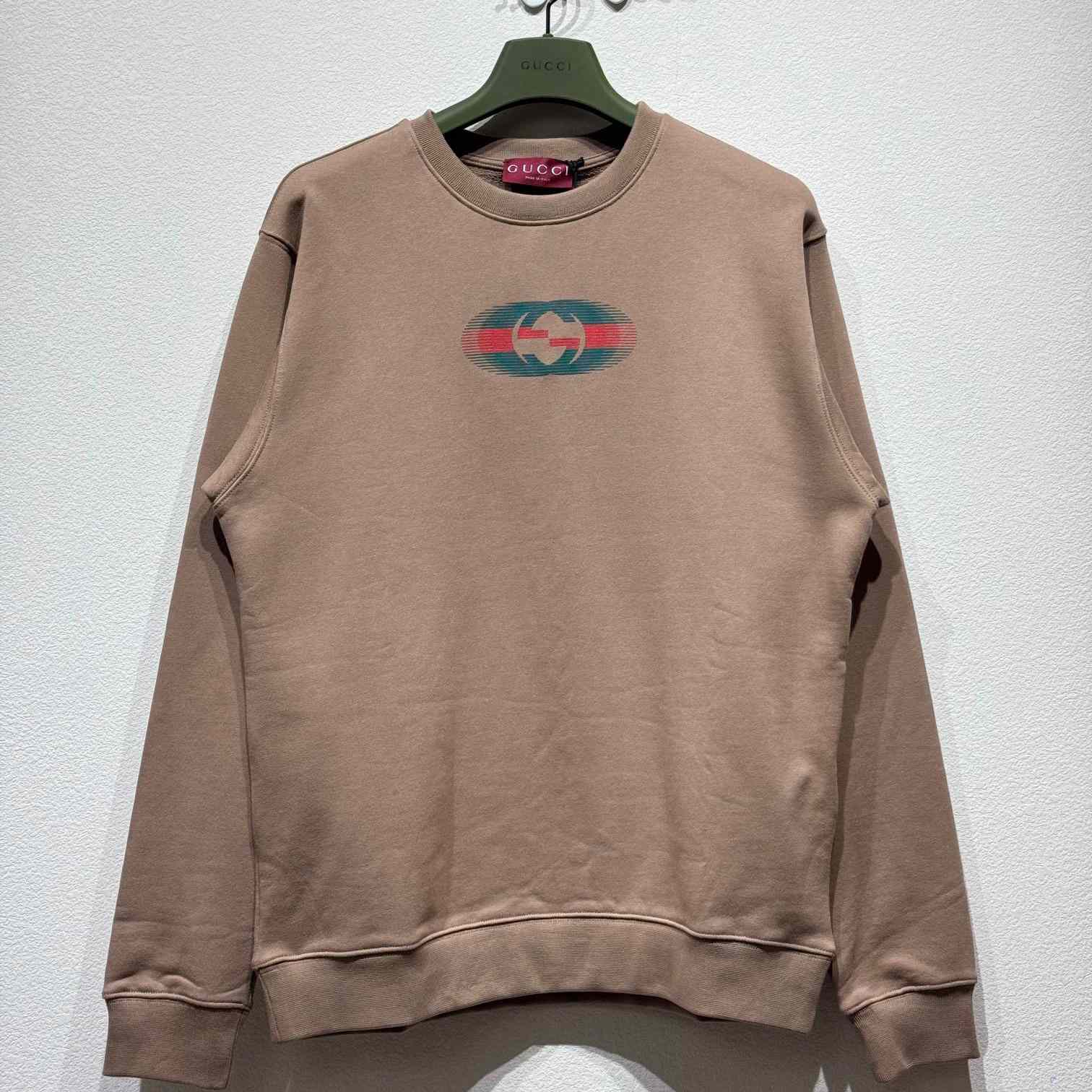 Gucci Cotton Sweatshirt With Logo - EUR FASHION