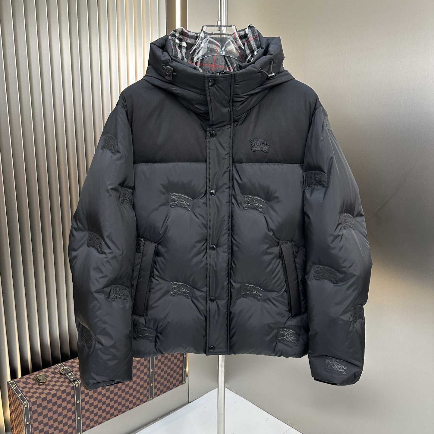 Burberry Black Down Jacket - EUR FASHION