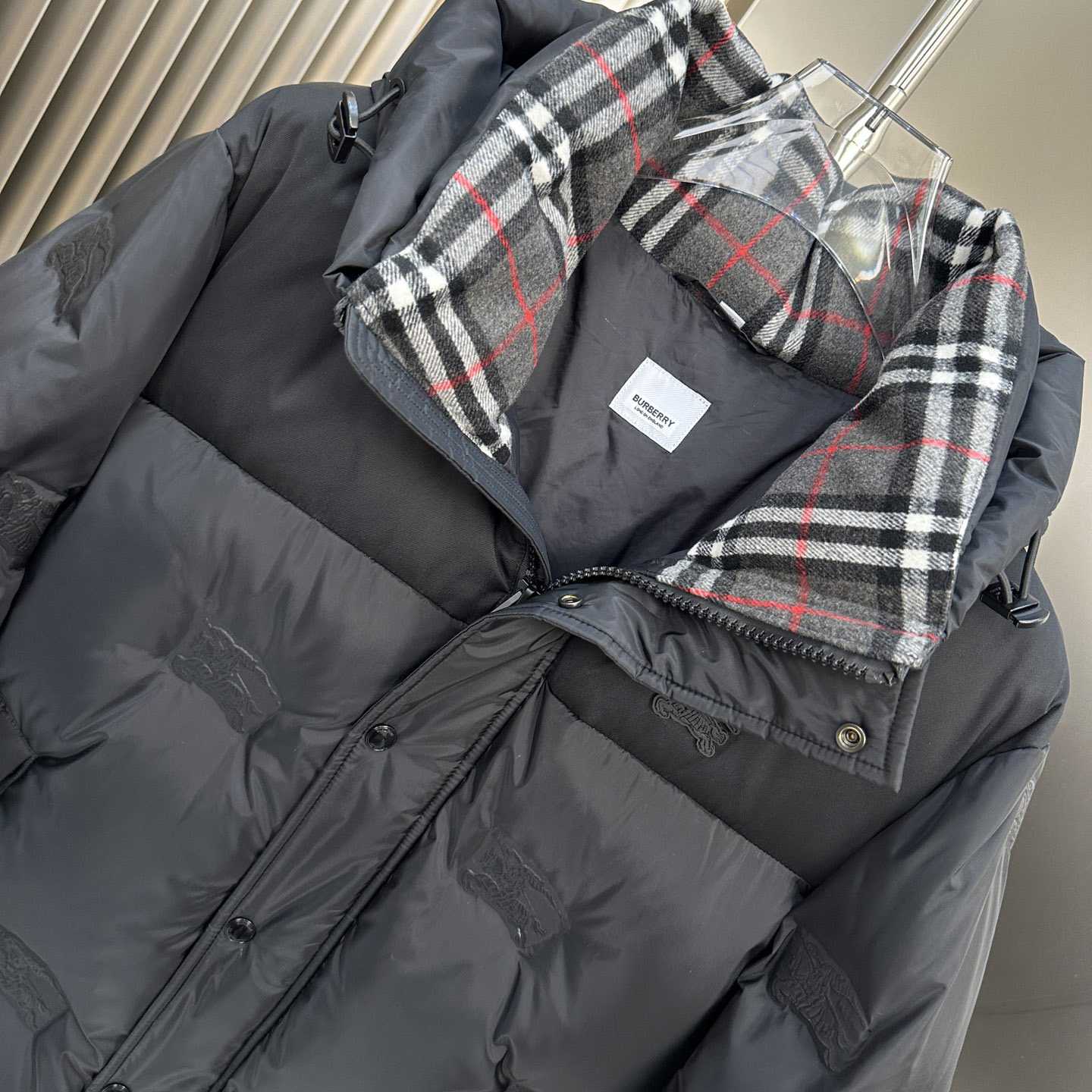 Burberry Black Down Jacket - EUR FASHION