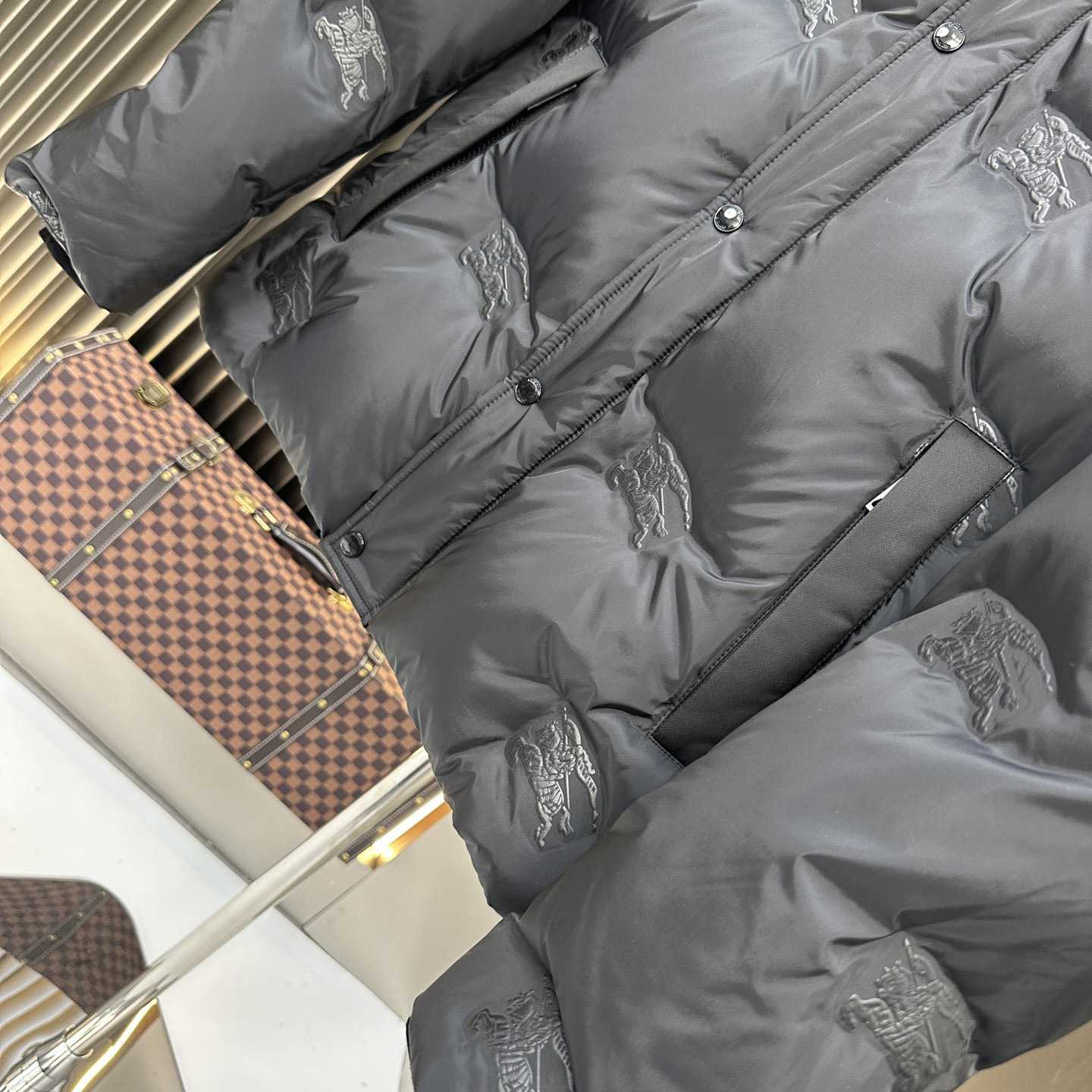 Burberry Black Down Jacket - EUR FASHION