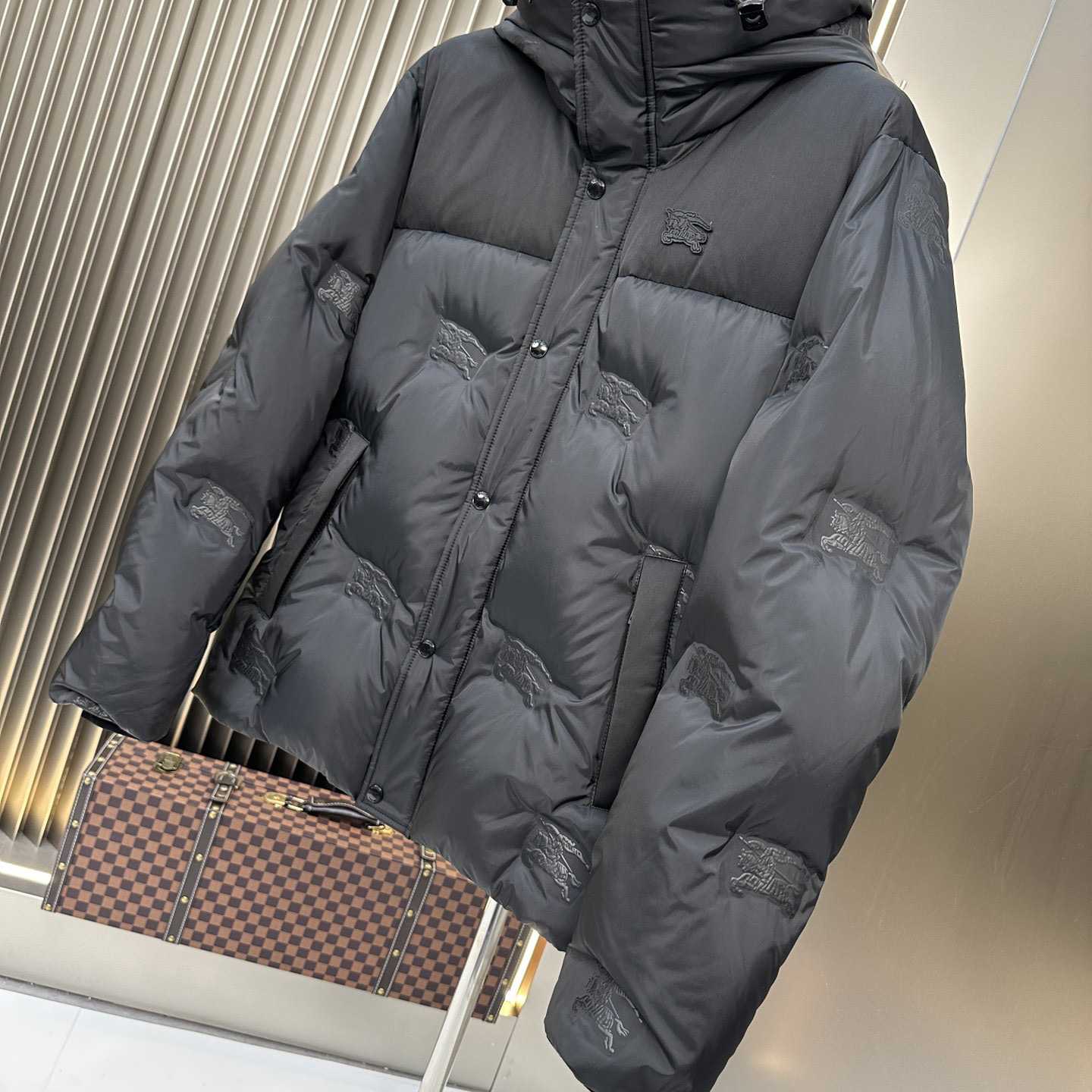 Burberry Black Down Jacket - EUR FASHION