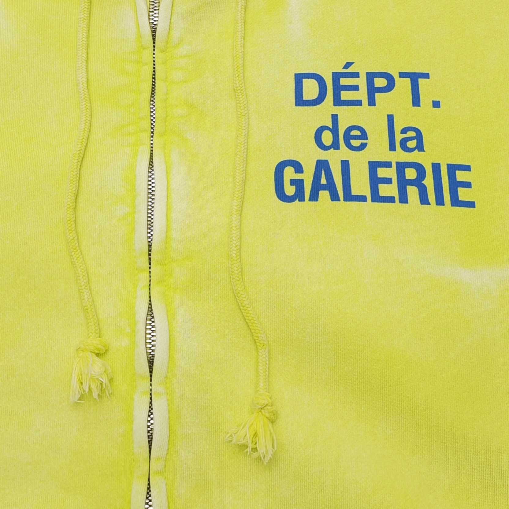 Gallery Dept. Zip-up Sweatshirt With Hood - EUR FASHION