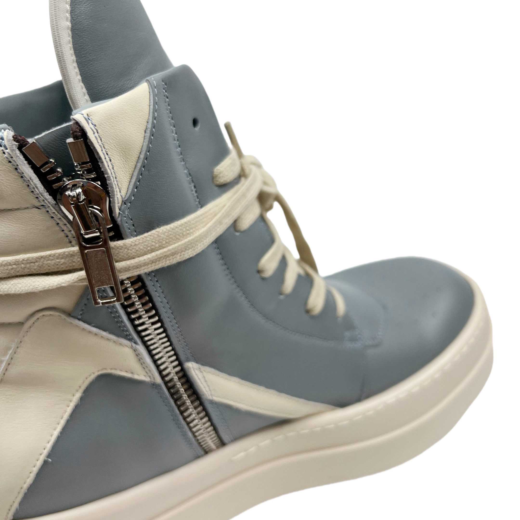 Rick Owens Geobasket High-Top Sneakers - EUR FASHION