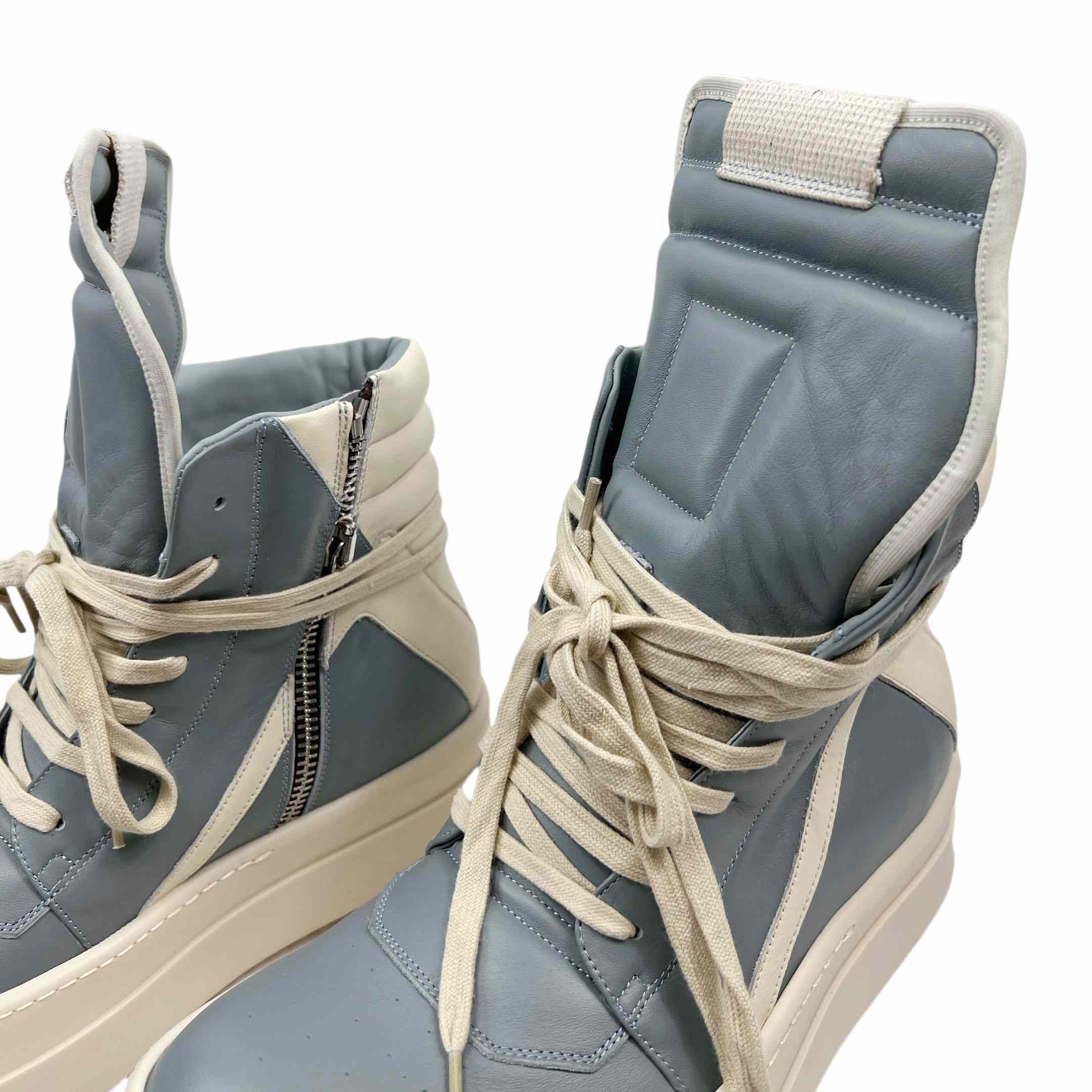 Rick Owens Geobasket High-Top Sneakers - EUR FASHION