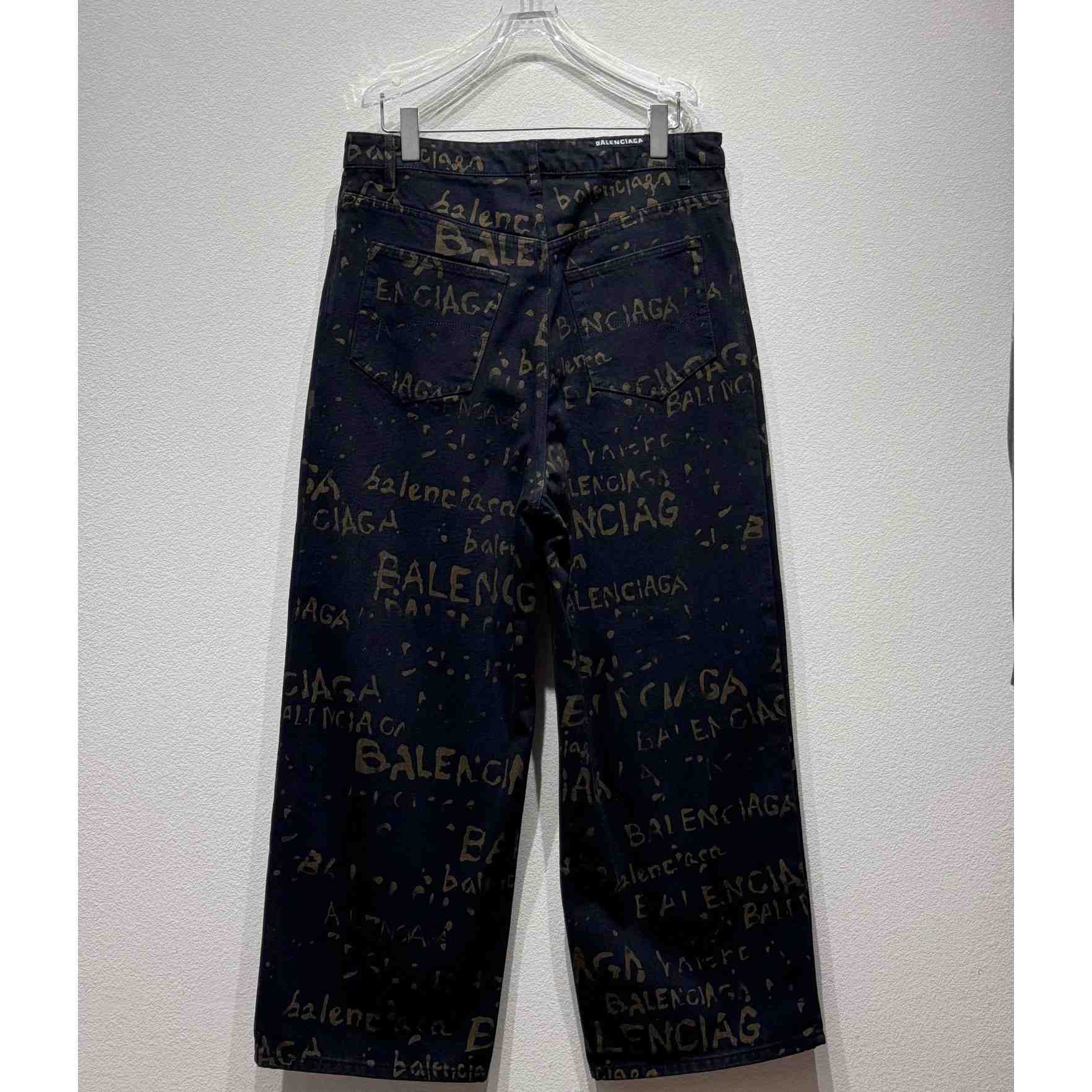 Balenciaga Bleachy Allover Jeans - EUR FASHION