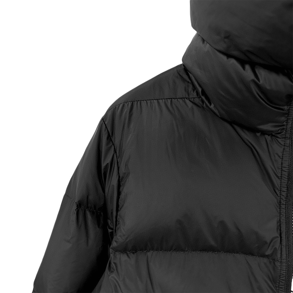 Rick Owens Black Porterville Turtle Down Jacket - EUR FASHION