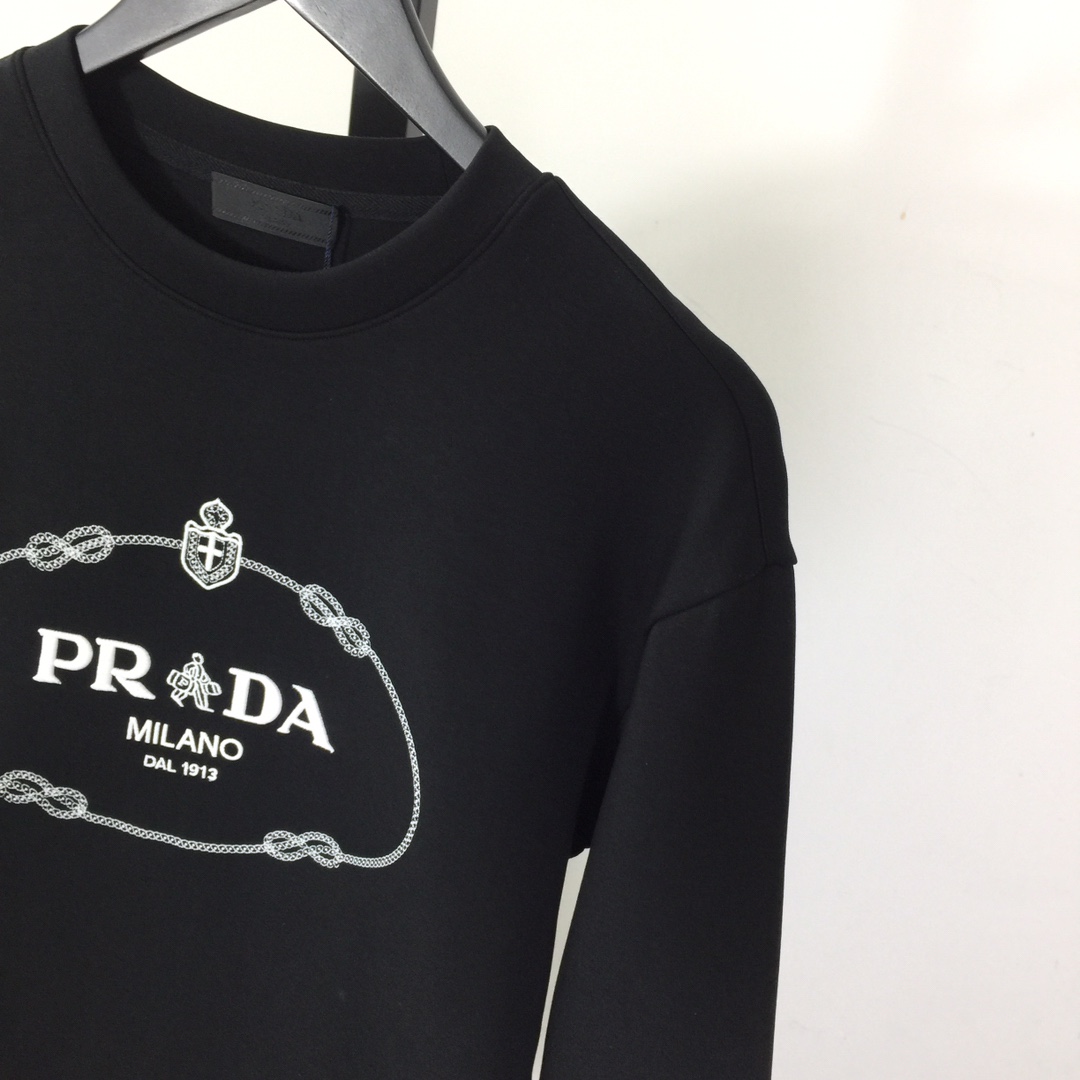 Prada Cotton Sweatshirt - EUR FASHION