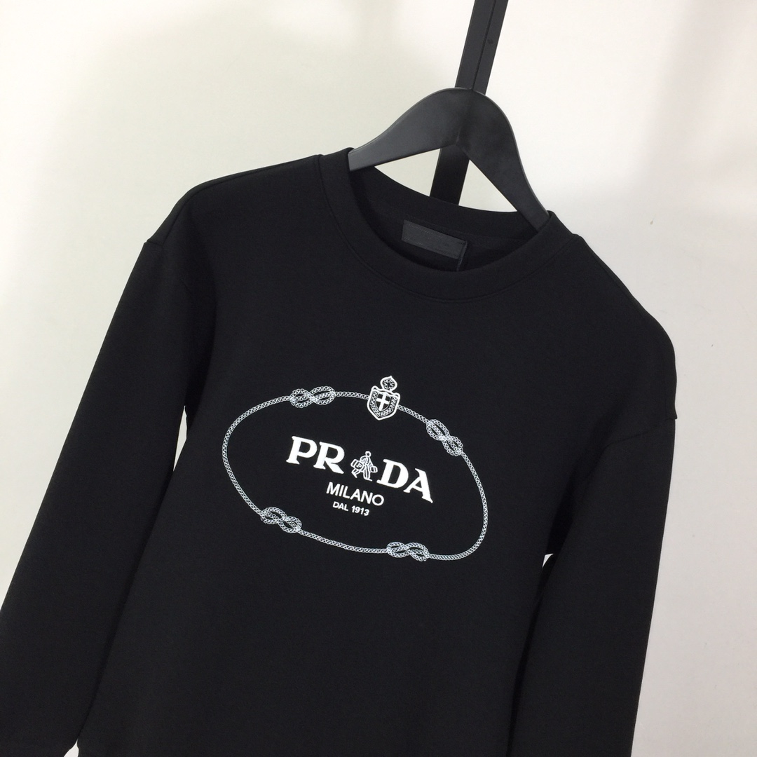 Prada Cotton Sweatshirt - EUR FASHION