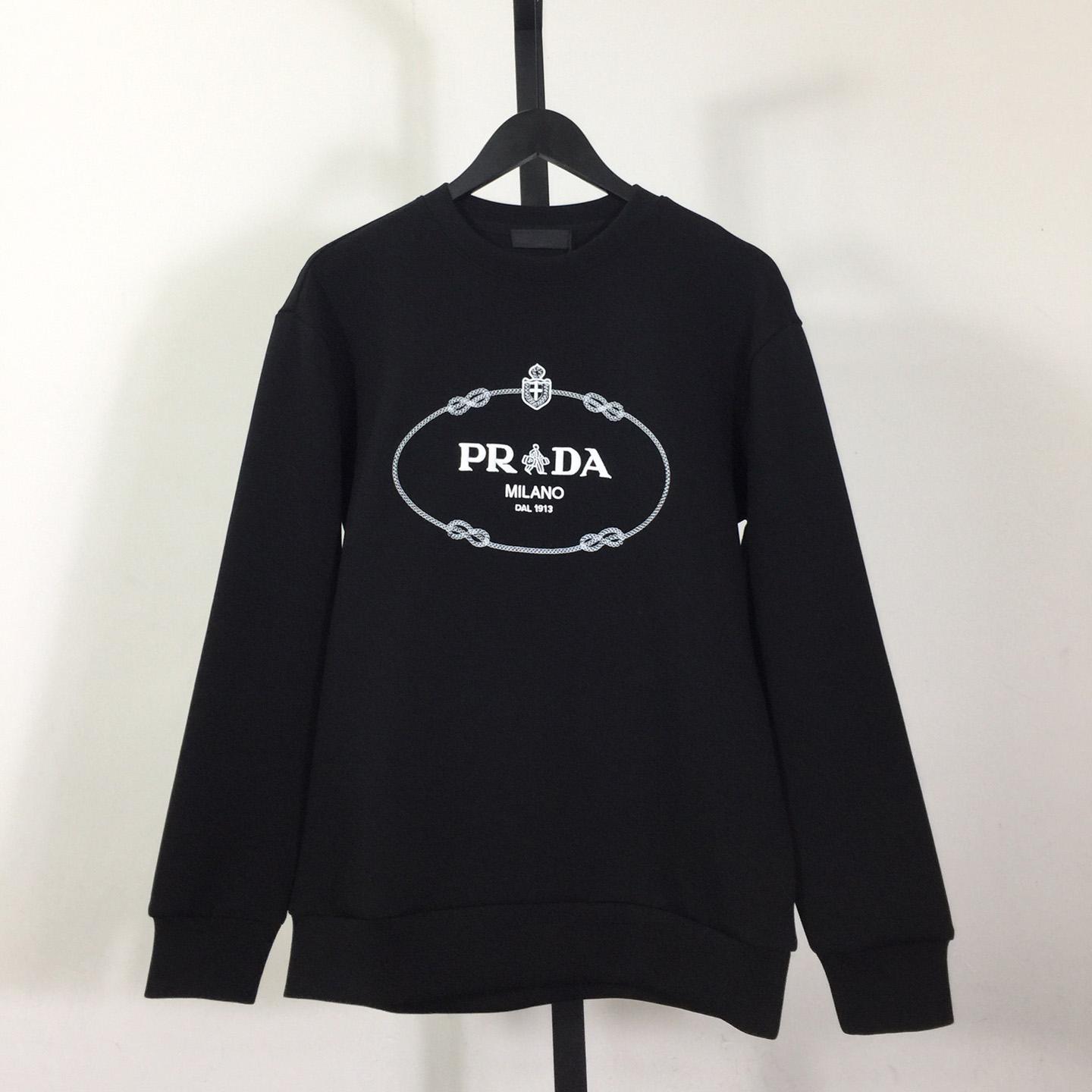 Prada Cotton Sweatshirt - EUR FASHION