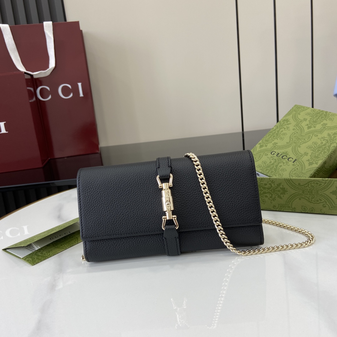 Gucci Jackie 1961 Chain Wallet - EUR FASHION