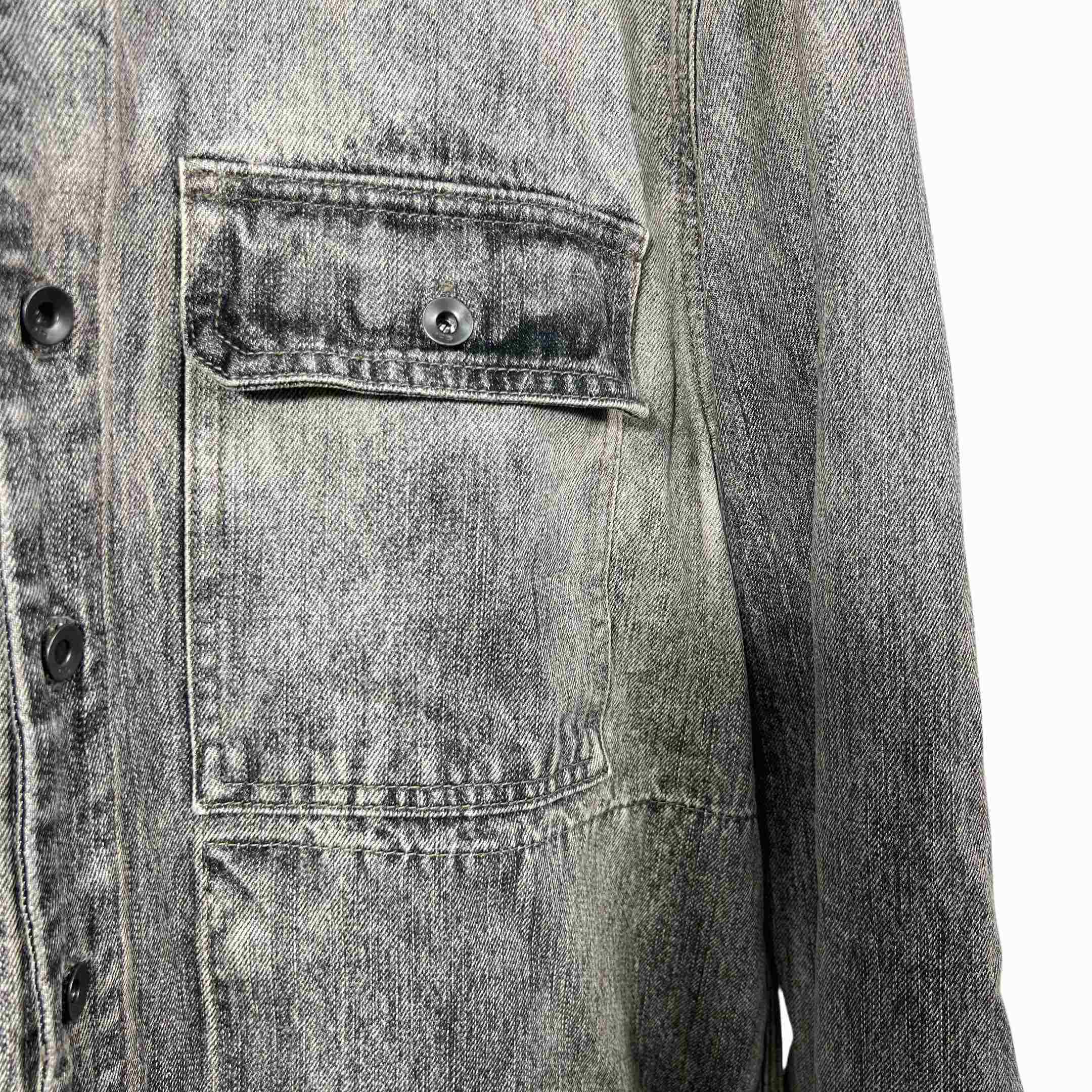 Rick Owens Drkshdw Denim Outershirt - EUR FASHION