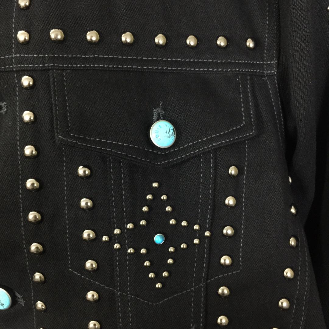 Louis Vuitton Embroidered Denim Jacket   1AFWX5 - EUR FASHION