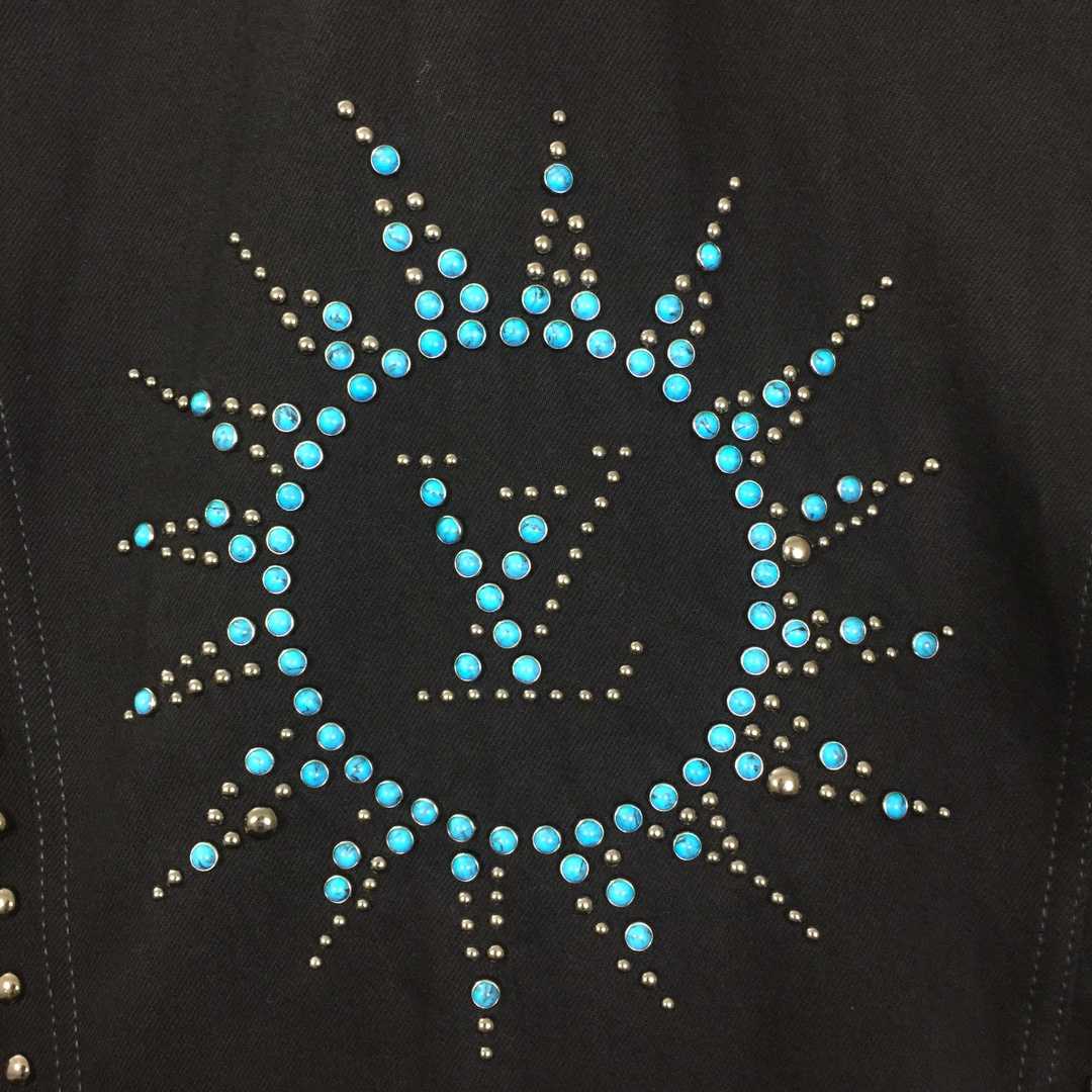 Louis Vuitton Embroidered Denim Jacket   1AFWX5 - EUR FASHION