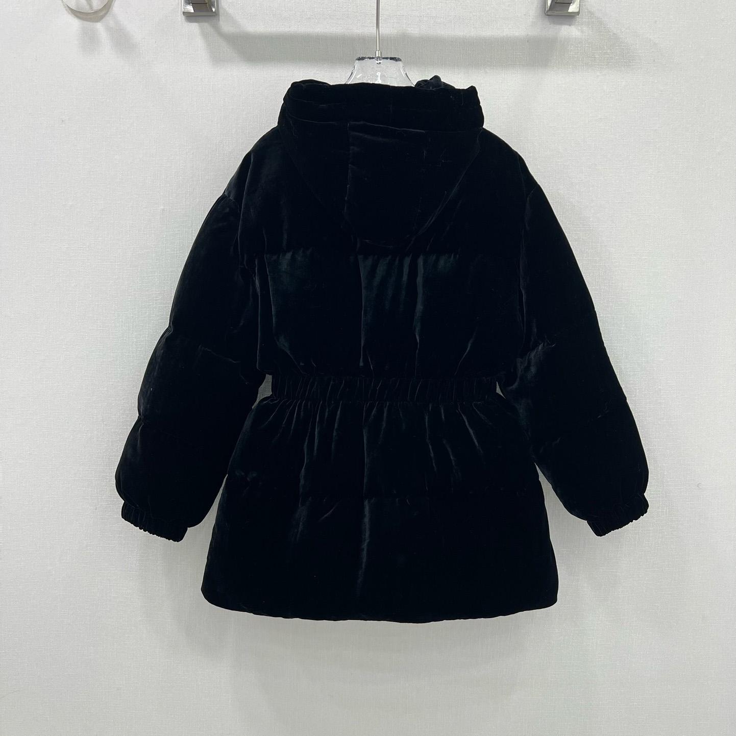 Prada Velvet Down Jacket - EUR FASHION