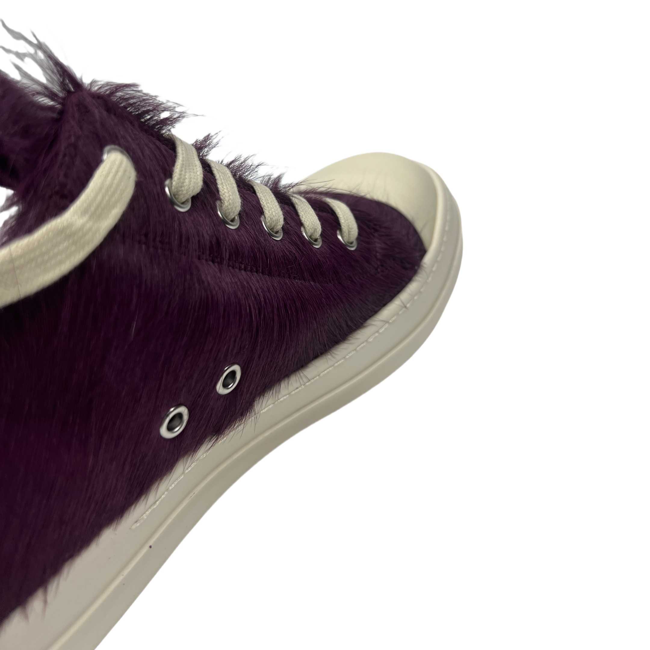 Rick Owens Luxor Low 'Amethyst Pony' Sneakers - EUR FASHION