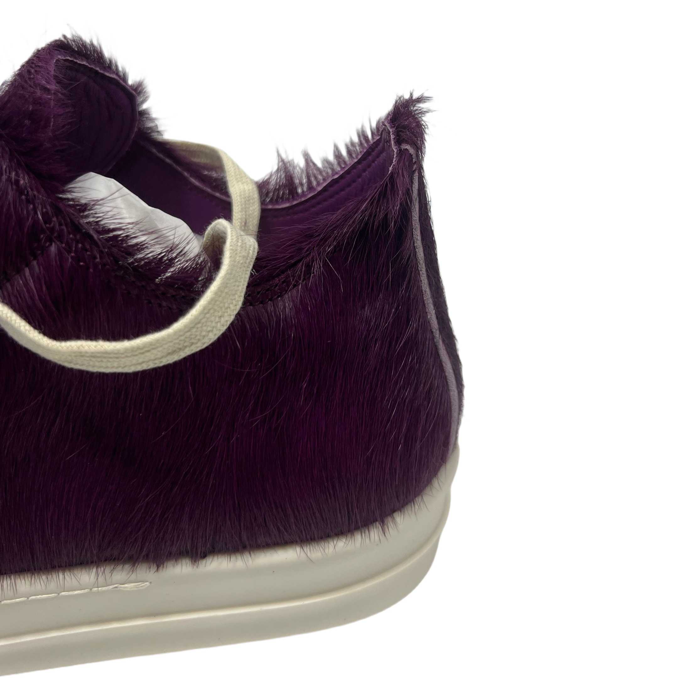 Rick Owens Luxor Low 'Amethyst Pony' Sneakers - EUR FASHION